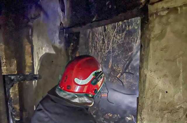 В Киеве произошел пожар на Байковом кладбище