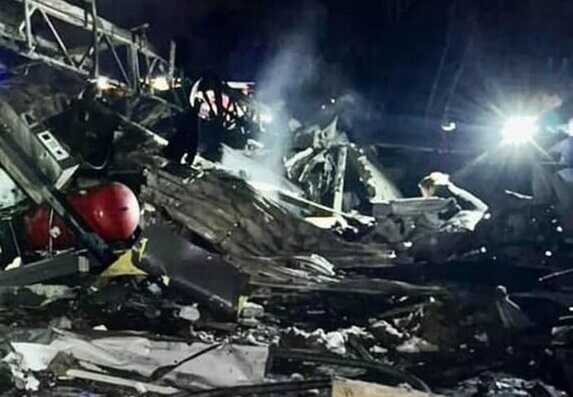 Ракетний удар по Дніпру: пожежу на АЗС ліквідовано