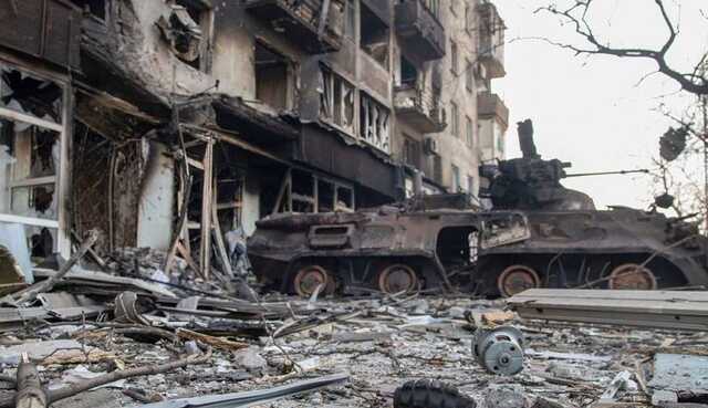 На улицах Мариуполя появилась украинская символика: оккупантов напомнили, что они чужие