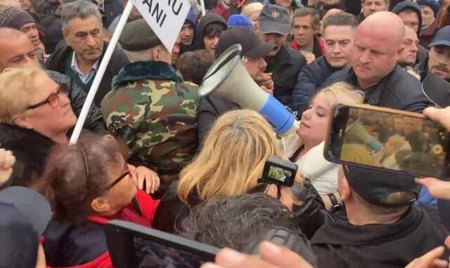 В Молдавии на пророссийских протестах задержали десятки человек