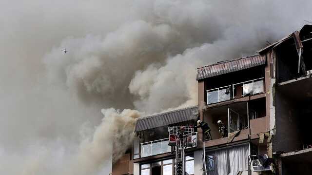 В полиции назвали количество пострадавших в результате сегодняшнего удара РФ