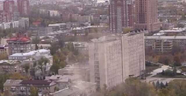 У Донецьку окупанти повідомляють про обстріл у чотирьох районах міста