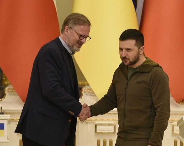 Чехія підтримає членство України в НАТО, – Зеленський за підсумками переговорів із Фіалою
