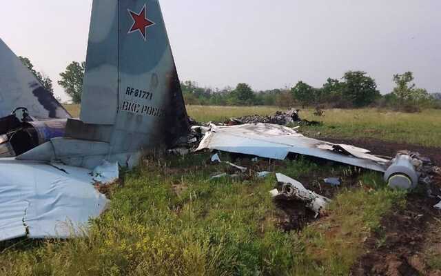 Українські десантники збили російський винищувач "Су-30"