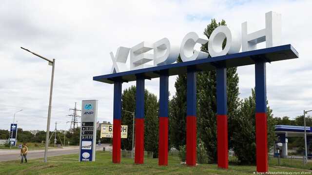 В Херсоне полностью исчез свет: оккупанты обвиняют Украину