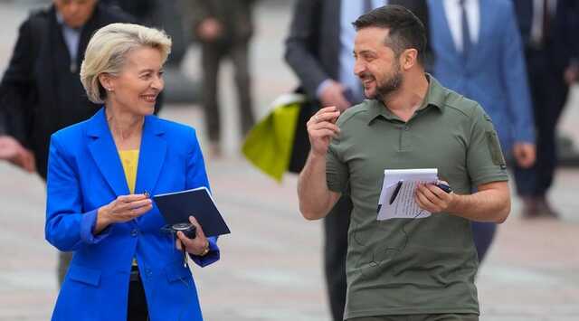 Зеленський провів перемовини з головою Єврокомісії