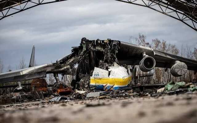 Зі знищеної "Мрії" росіяни вкрали запчастини, - захисник аеропорту в Гостомелі Ілюхін