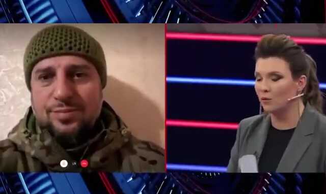 Скабєєва показала фейк про "зачистку" Бахмута: видала захисників України за кадировців