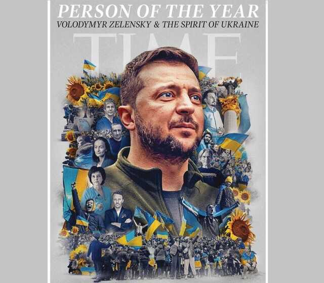 Зеленський став людиною року за версією журналу TIME