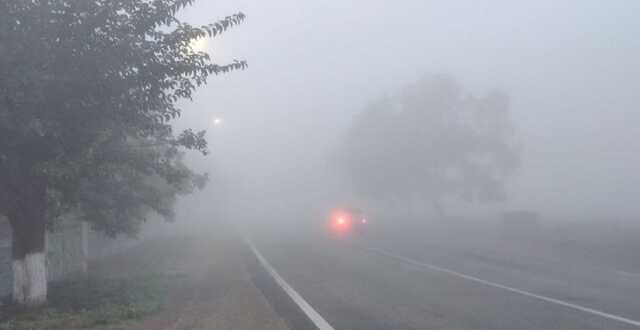 Водіїв попередили про сильний туман та дали важливі поради безпечної їзди