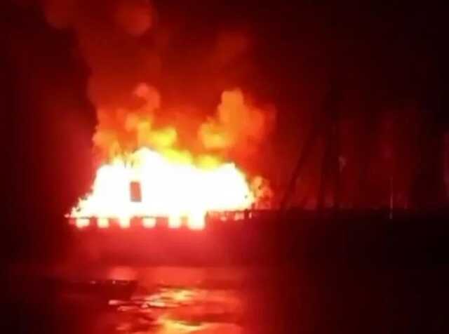 Українські партизани розкрили, хто причетний до пожежі у казармі із "мобиками"