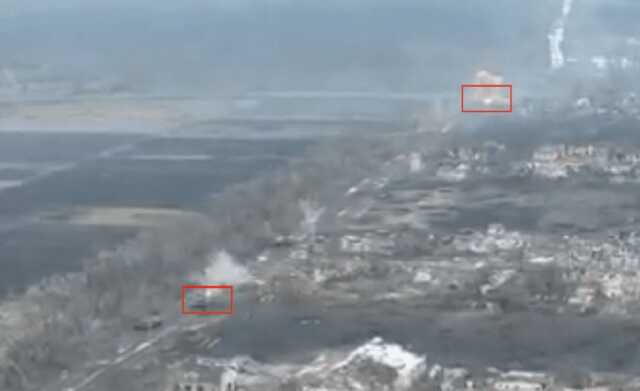 Украинский Т-64 уничтожил российский Т-72 в прямом танковом бою