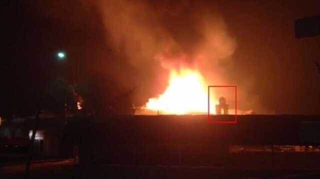 Поліція спростувала інформацію про пожежу в "пункті незламності" у Києві