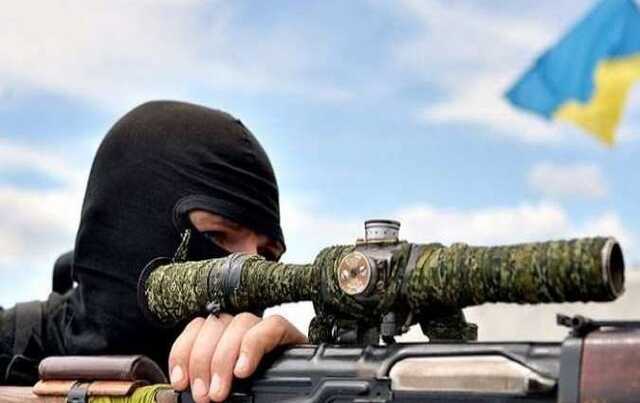 Бойова робота українського снайпера в Бахмуті