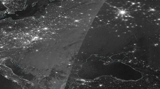 Космічне агентство NASA показало супутникові знімки України без вогнів після атаки РФ