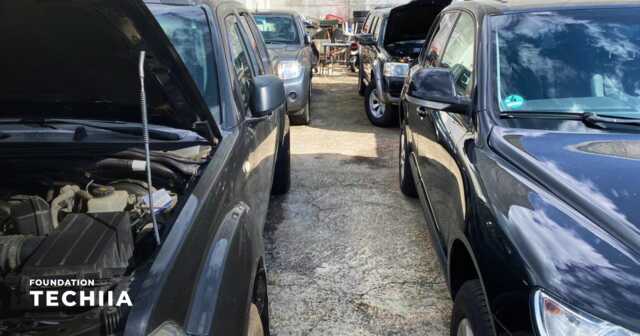 Підрозділи ЗСУ отримали 30 авто від Олега Крота з холдингу TECHIIA