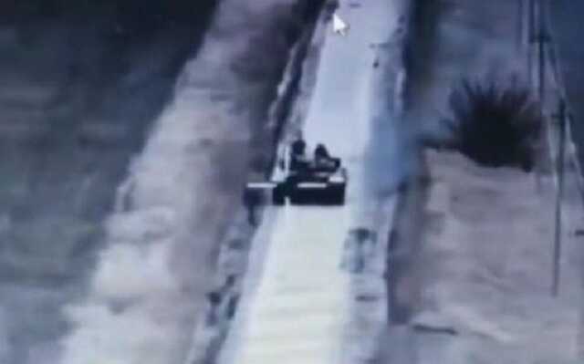 Екіпаж українського танка повністю знищив позицію російських окупантів