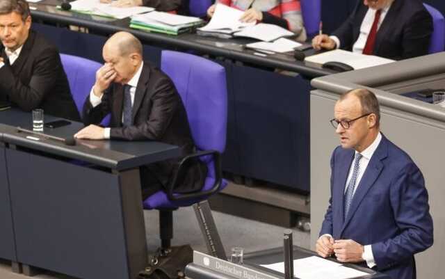 Лидер немецкой оппозиции требует от Шольца одобрить поставки танков Украине