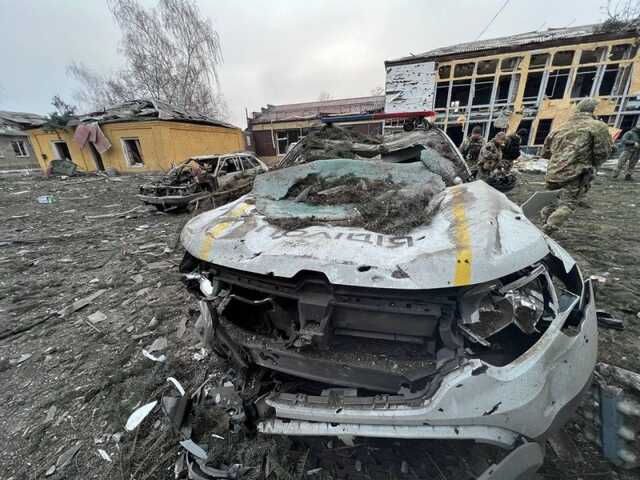 Окупанти вдарили ракетою С-300 по відділу поліції у Лимані