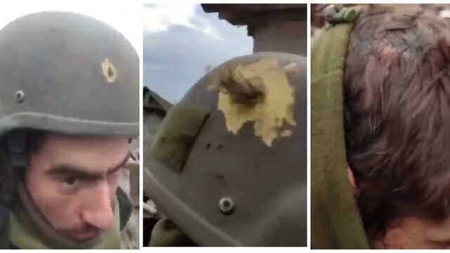 Український воїн дивом врятувався від російської кулі