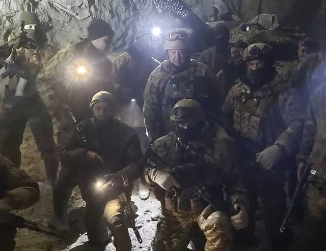 Пригожин заявляє, що побував у шахтах Соледара: У ЗСУ спростували