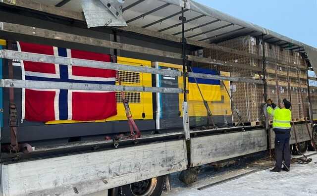 Норвегия передала Украине более 100 генераторов