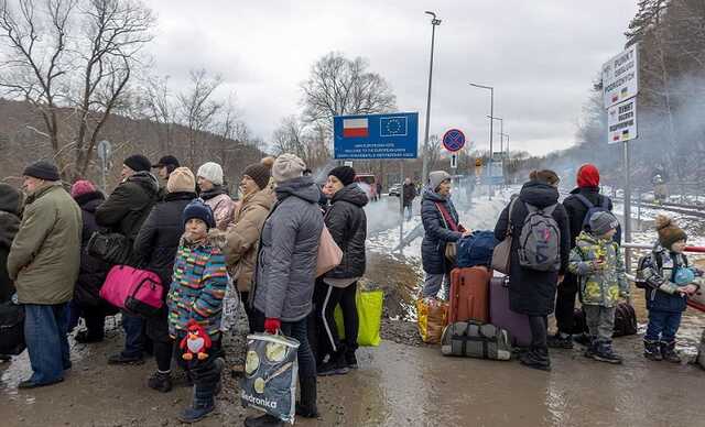 В Польщі назвали кількість українців, котрі перетнули кордон з 24 лютого
