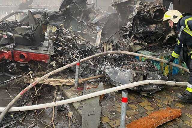 Падение вертолета в Броварах: рассматриваются все возможные версии аварии