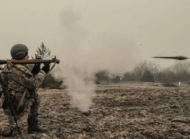 Аеророзвідник "Мадяр" показав "полювання" на окупантів біля Соледара