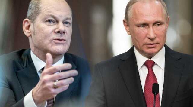 Шольц закликав Путіна вивести війська з України: у Кремлі одразу заклянчили переговори