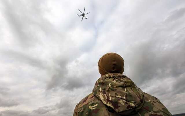 Прикордонники знищили ударний безпілотник РФ на Донецькому напрямі