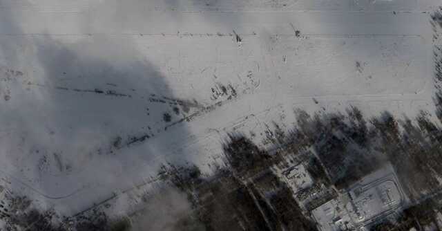 Появились свежие снимки аэродрома Зябровка в Беларуси в 22 км от Украины