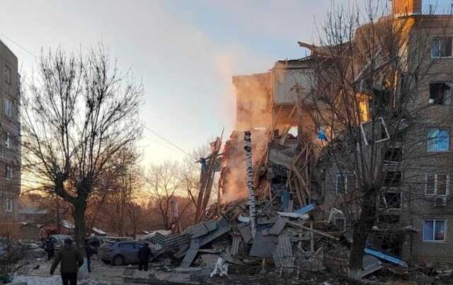В Росії стався "хлопок" газу в житловому будинку, є загиблі
