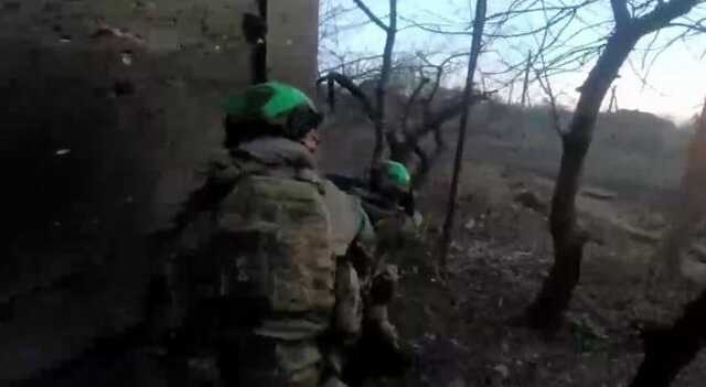 Бойова робота спецпризначенців Нацгвардії на бахмутському напрямку