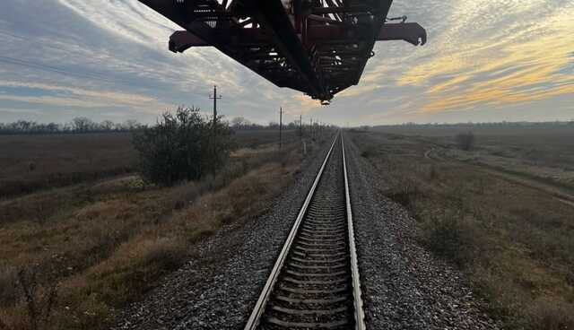 В Херсонской области отремонтировали железную дорогу после обстрела РФ