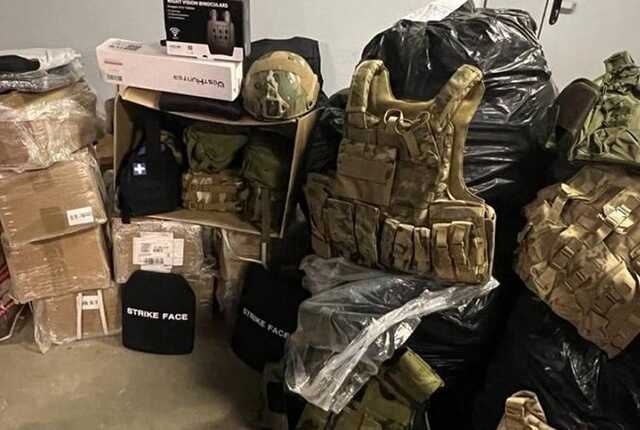 Військовим передали конфісковані бронежилети та шоломи на 2 млн гривень