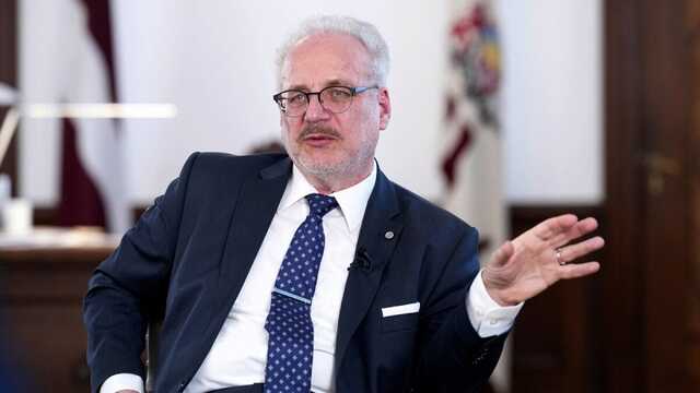 Президент Латвии призвал Европарламент дать Украине европейское будущее