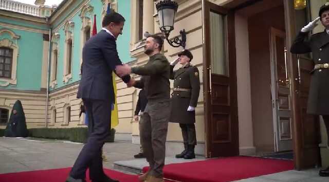 Зеленський зустрівся з прем’єром Нідерландів