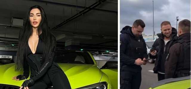 Чоловіка блогерки затримали за напад на патрульного, сама вона говорить про побиття