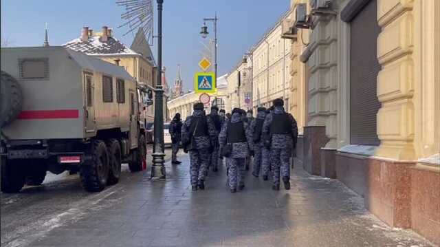 Центр Москвы перекрыли из-за послания Путина Федеральному собранию