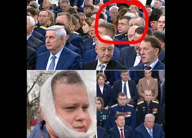 Среди приглашенных на выступление Путина заметили бомбившего Чернигов российского пилота Красноярцева