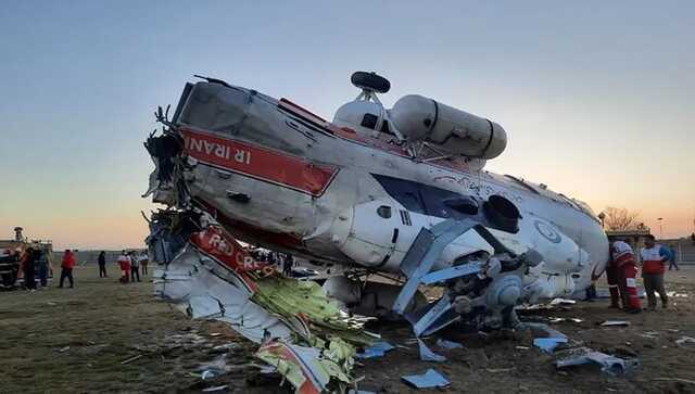 В Иране разбился вертолет с министром спорта