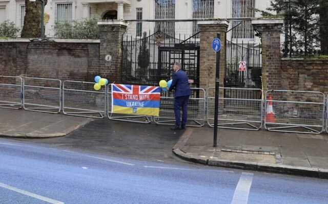В Лондоні з’явилася вулиця на честь України: це нова адреса посольства РФ