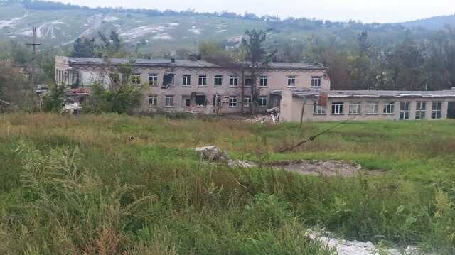 Полностью разрушено: Появилось видео из села Богородичное под Святогорском