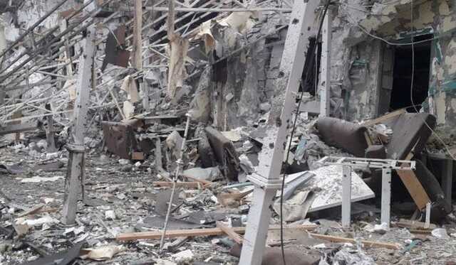 Опубликованы фото последствий ночного ракетного удара по Запорожью