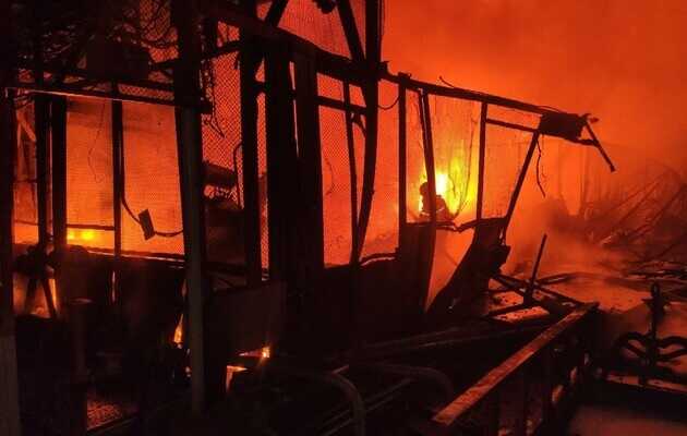 Нічний обстріл Запоріжжя: Окупанти пошкодили інфраструктурний об’єкт