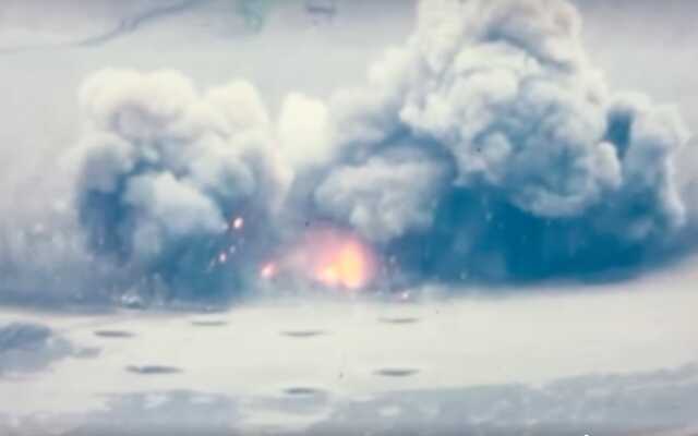 Майстерне знищення ворожої гармати Д20 на Донеччині