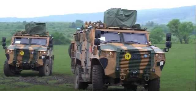 Українська армія отримала нову партію турецьких БТР Kirpi з новим озброєнням