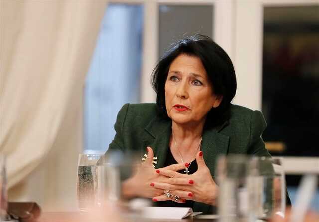 Уряд Грузії не дозволив президентці Зурабішвілі виступити в Європарламенті