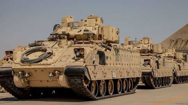 У мережі з’явилося перше відео американської БМП Bradley в Україні